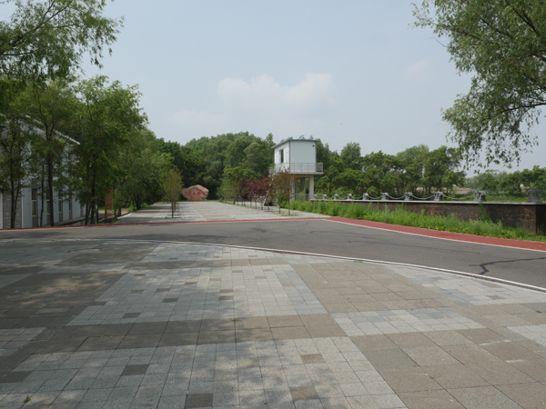 大安市嫩江湾旅游区七月初，湿地之源（即湿地调水泵站）