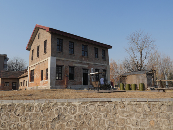 井陉段家楼景区十二月下旬，警卫偏楼，始建于1913年