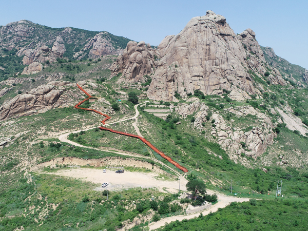 林西九佛山风景区六月下旬