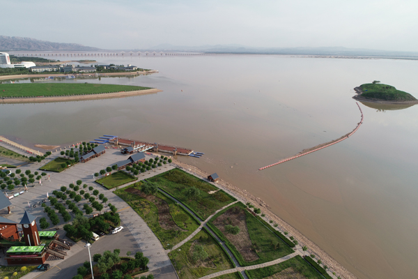 乌海湖景区