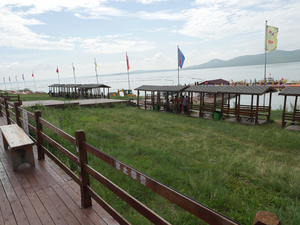 乌拉盖湖景区八月初