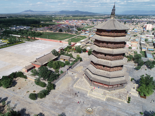 应县木塔景区