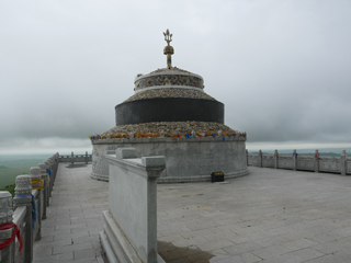 成吉思汗瞭望山敖包