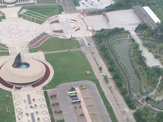 大安市嫩江湾旅游区七月初，上侧南门区域