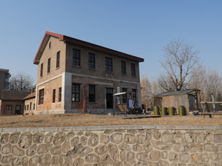井陉段家楼景区十二月下旬，警卫偏楼，始建于1913年