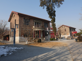 井陉段家楼景区十二月下旬，公子楼