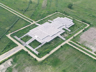 元中都国家考古遗址公园七月上旬，中心大殿遗址