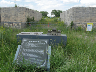 元中都国家考古遗址公园七月上旬，宫城南门遗址